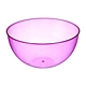 round clear plastic bowl