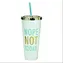 straw plastic cups
