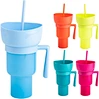 snack and drink cup