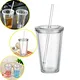 16oz plastic cups with lids and straws wholesale
