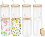 Glass Boba Milk Tea Cup