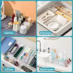 plastic storage drawer organizer