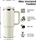 clear tumblers with lid and straw