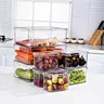 fridge organizer case storage containers