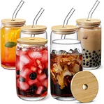 Glass Boba Milk Tea Cup