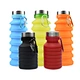 collapsable water bottles with custom logo