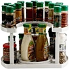 rotating 2 tier spice rack