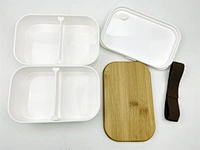 rectangle plastic bento lunch box