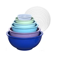 plastic salad bowl set