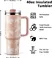 tumbler with straw