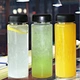 black plastic bottles 500ml