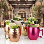 stainless steel beer mug