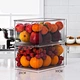 fridge organization bins