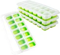 silicone ice cube tray with lid