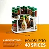 rotating 2 tier spice rack