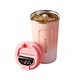 smart led temperature stainless steel cup