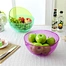 round clear plastic bowl