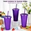 Cups with Lids and Straws