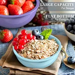 plastic salad bowl set