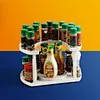 rotating 2 tier spice rack