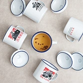 enamel mug