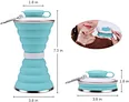 silicone foldable bottle