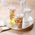 16oz plastic cups with lids and straws wholesale