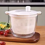 Kitchen Tool Custom Hot Sale Manufacturer Supply Clear Food Grade Home and PP Plastic Salad Spinner