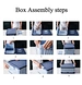 foldable plastic storage box