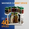 rotating 2 tier spice rack