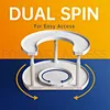 rotating 2 tier spice rack