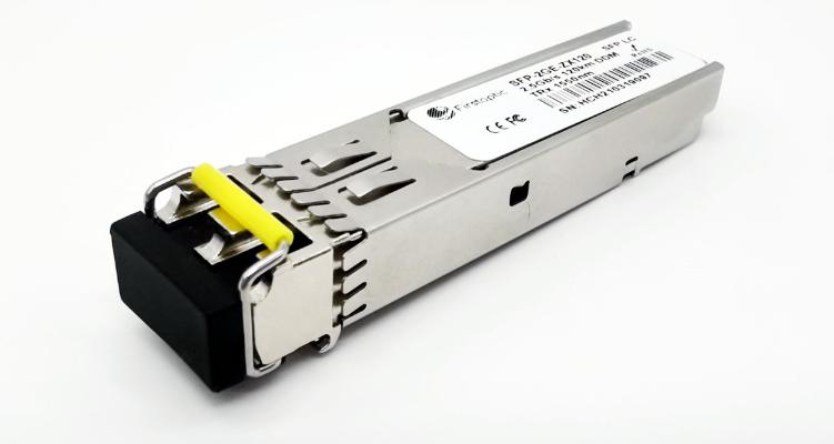 the 2.5g sfp single mode port enables high-speed, reliable network communication
