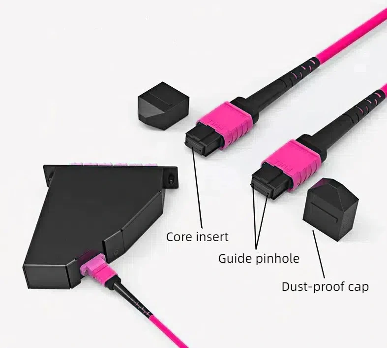 HCH offers high quality mpo fiber optic patch cords.
