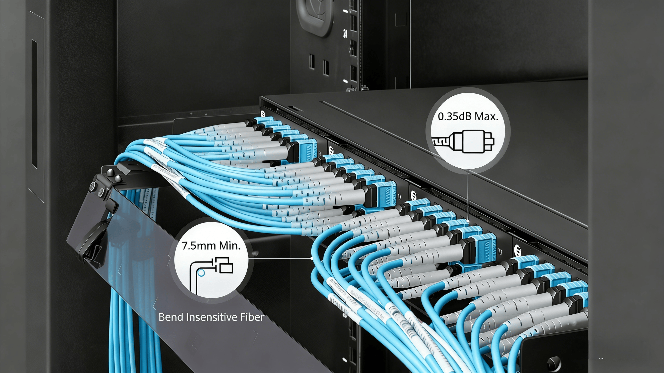 8 fiber mpo lc patch cord data center high density cabling diagram