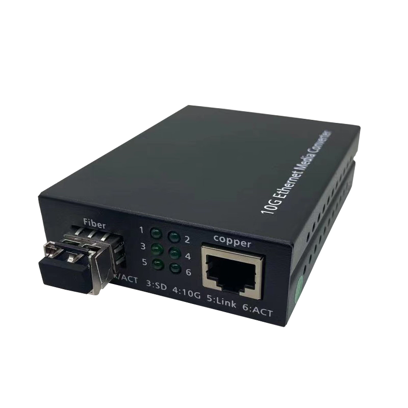 HCH offers stable 10g 1 fiber 1 copper transceivers for transmission.