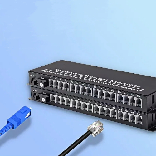 our 16 channel telephone optical transceivers feature efficient photoelectric conversion, clear communication, and stable operation.