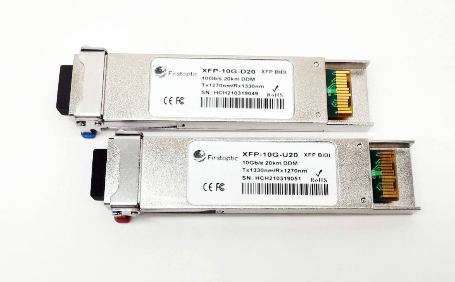HCH is a professional manufacturer of high speed and high reliability xfp bidi fiber modules in China.