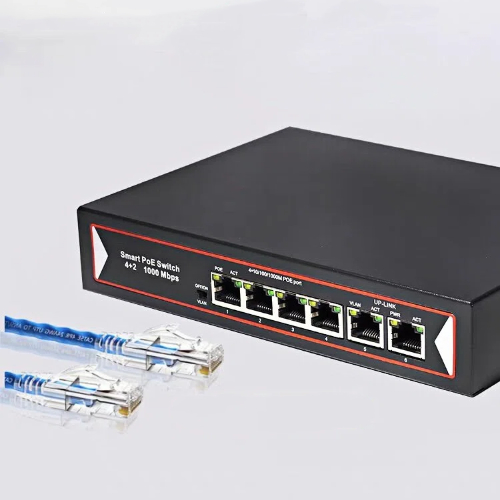 HCH offers you 1000mbps 6 port poe switches, which can ensure the long-term stable operation of the equipment.