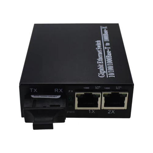 HCH offers stable 1000mbps dual fiber optical transceivers for transmission.