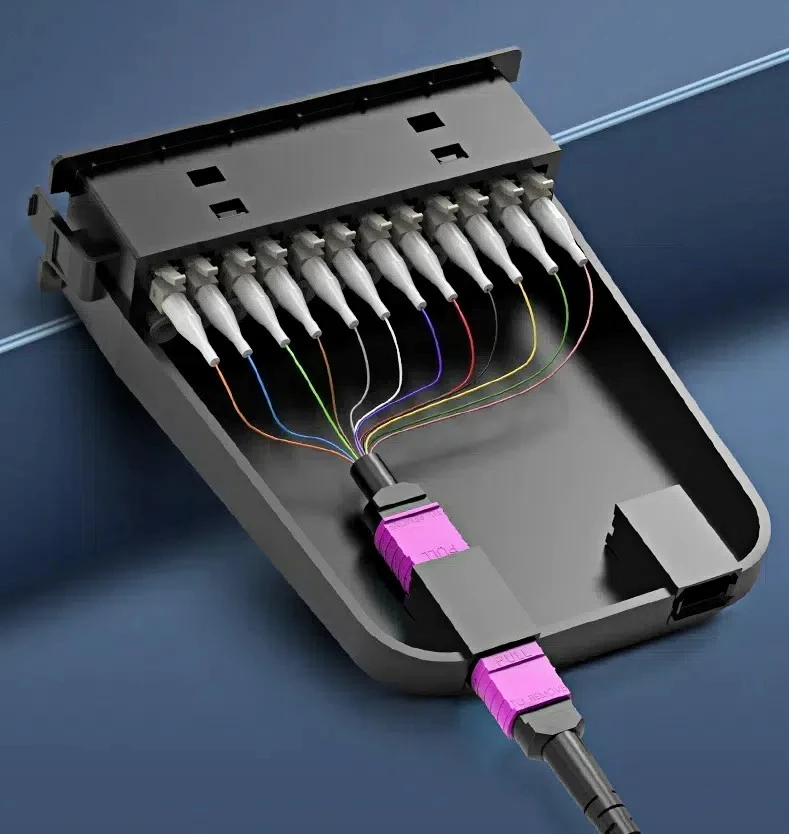 HCH offers high quality mpo fiber optic patch cords.