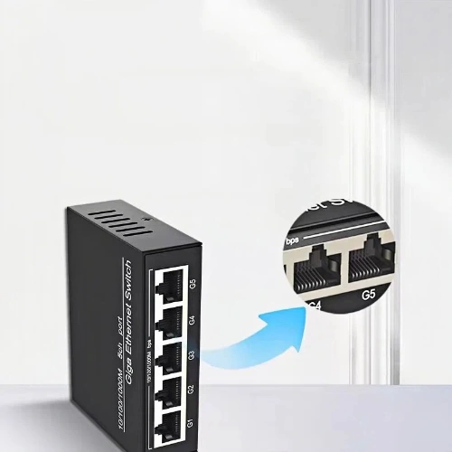 HCH offers cost-effective 5 port 1000mbps network port switches.