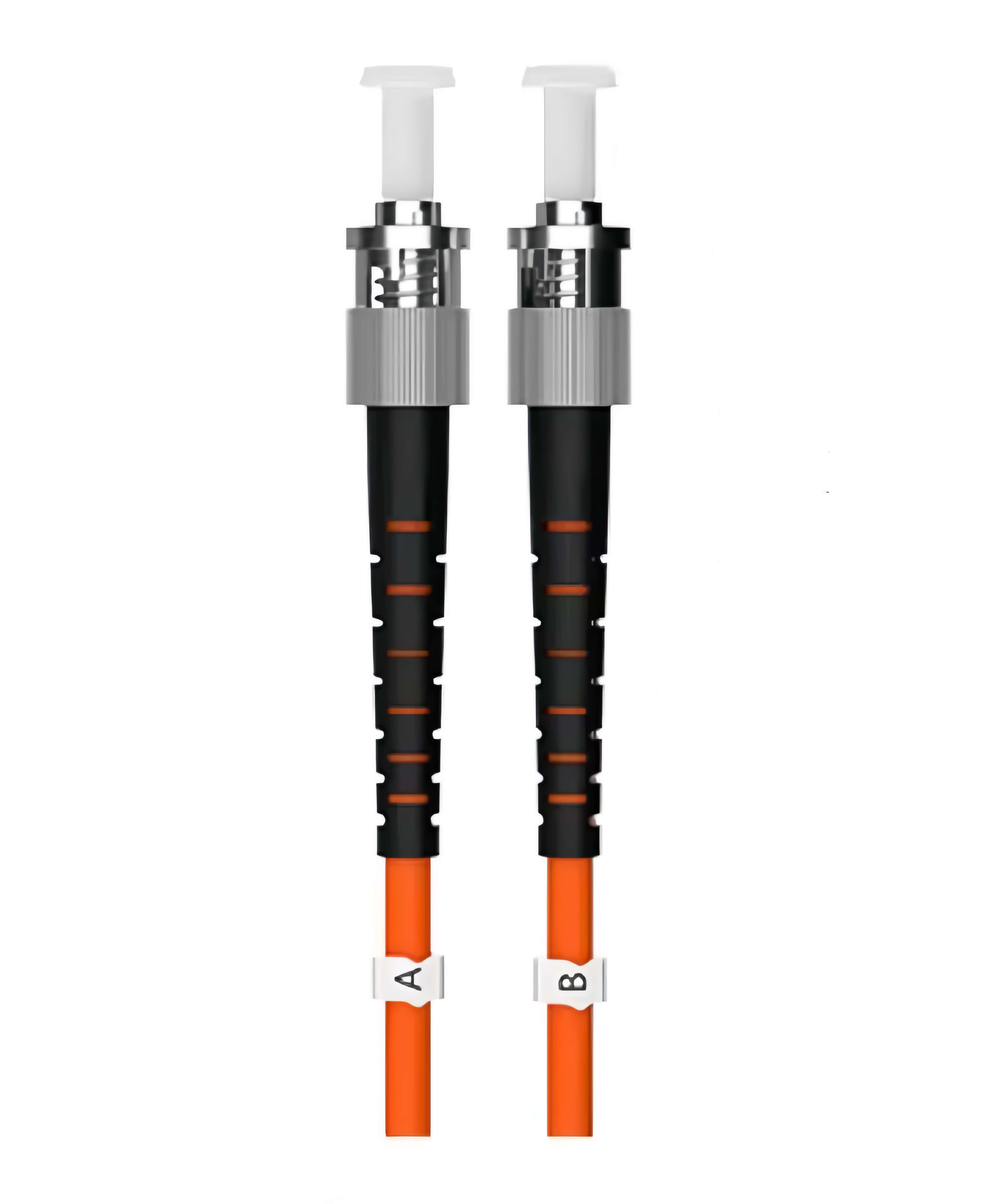 om2 duplex st to st multimode patch cable