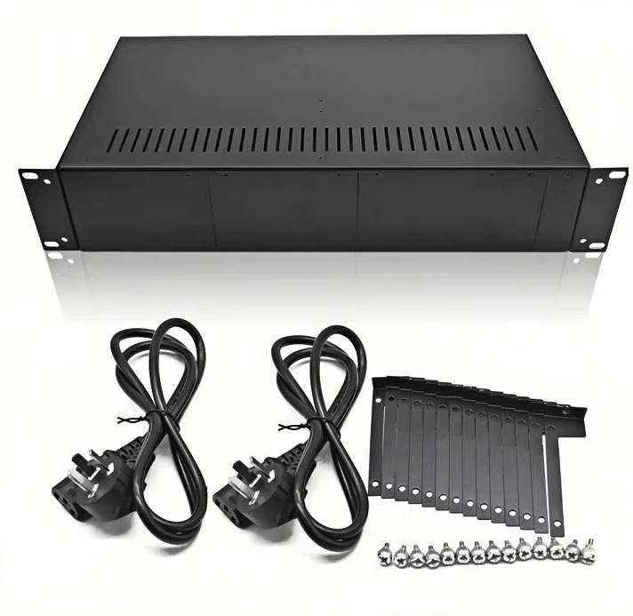 HCH can offer you 2U 14 slots optical transceiver racks that enables multiple types of rate optical modules to work simultaneously.