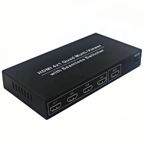 HCH offers 4 channel hdmi picture splitter with no delay transmission and stable high-definition picture quality.