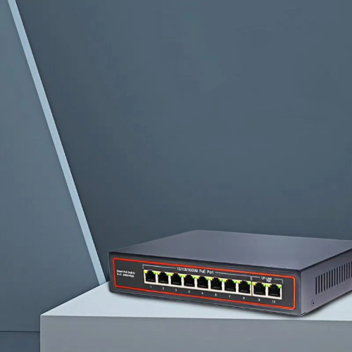 HCH offers you 1000mbps 10 port poe switches, which can ensure the long-term stable operation of the equipment.