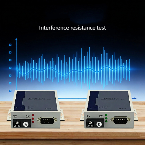 our rs232 bidirectional data optical transceivers can ensure the secure and efficient transmission of industrial data.