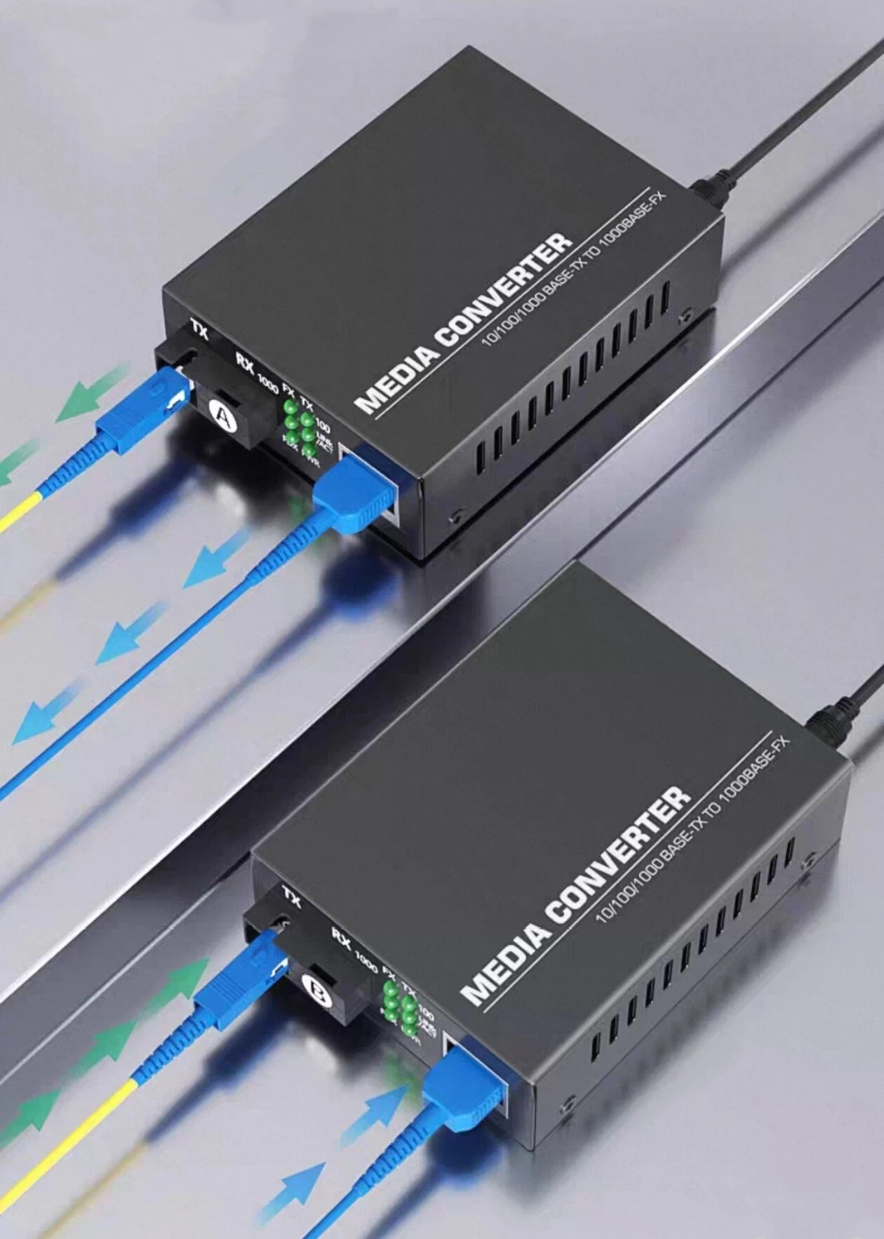 HCH offers stable 1000mbps optical transceivers for transmission.