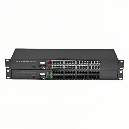 our 24 channel telephone optical transceivers feature efficient photoelectric conversion, clear communication, and stable operation.