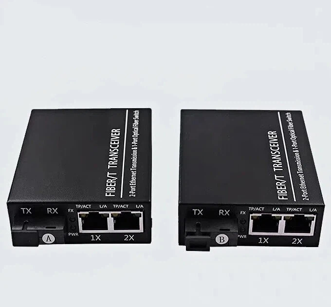 we are the supplier of high-performance 100mbps 1 fiber 2 copper transceivers.