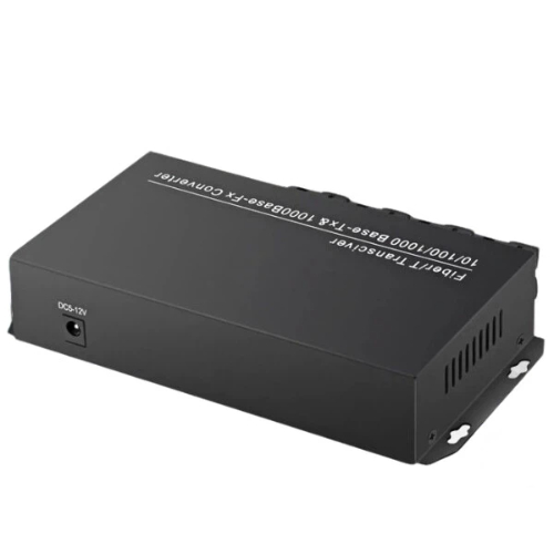 HCH offers stable gigabit 8 fiber 2 copper transceivers for transmission.